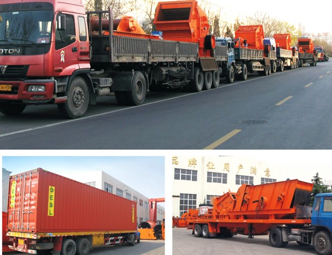 紅星生產的系列反擊式破碎機