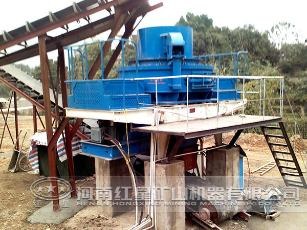 鵝卵石制砂生產線