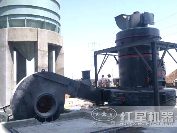 磨粉生產現場圖