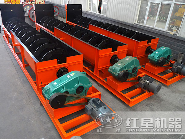 螺旋分級機車間一角