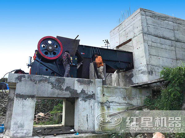 石料生產線現場