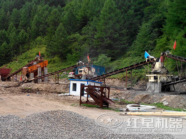 制砂生產線現場圖