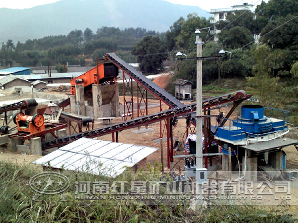 石英砂生產線應用現場