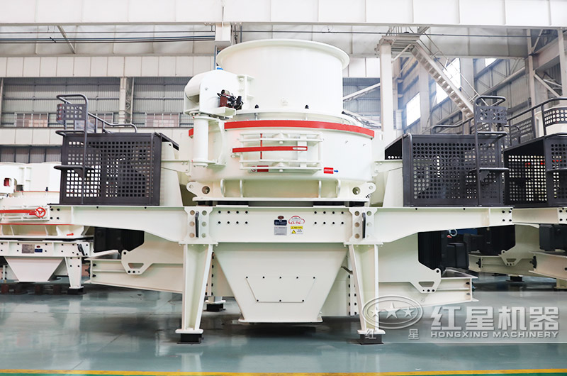 沖擊式制砂機現場實拍