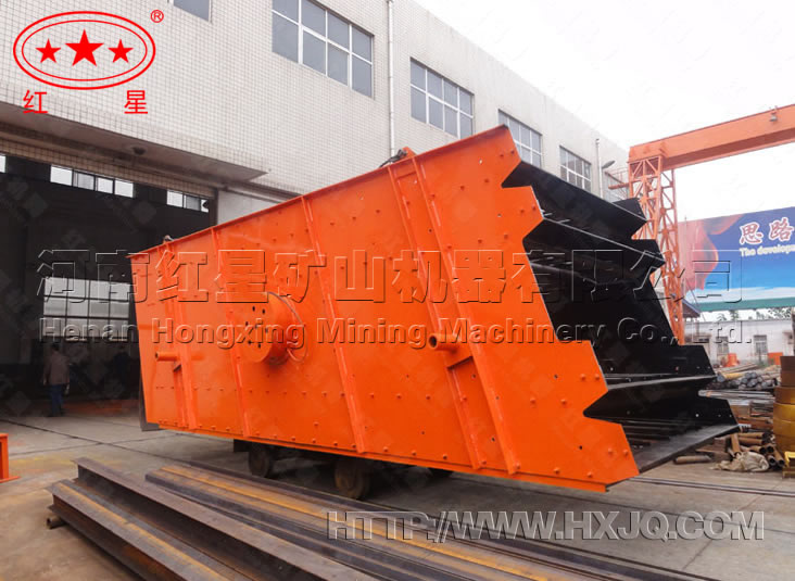 紅星生產的圓振動篩