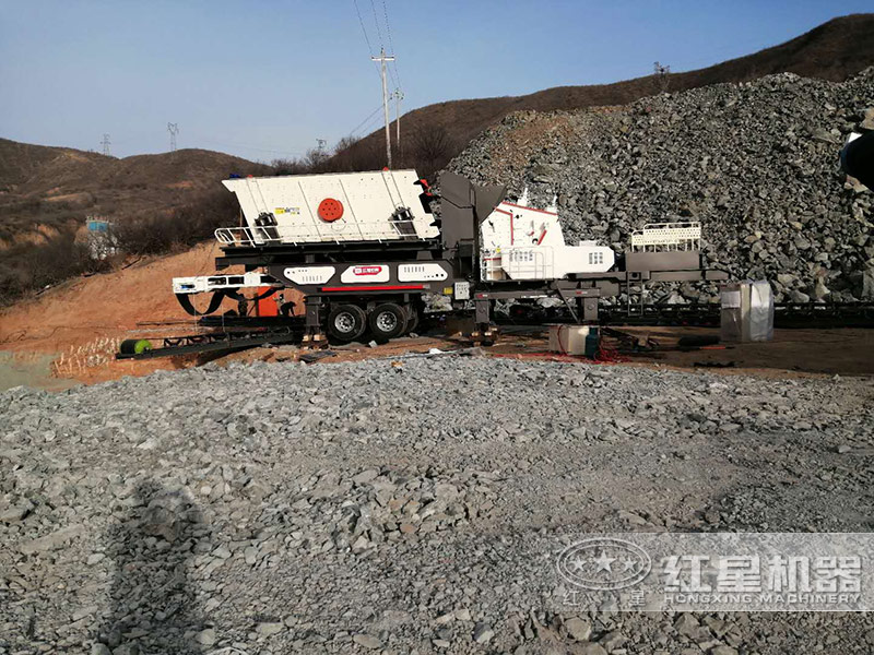 磚渣生產現場實拍