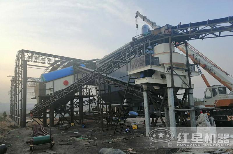 固定式機制砂生產線客戶現場