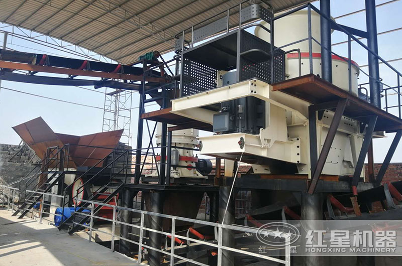 江蘇石子廠碎石加工生產客戶現場