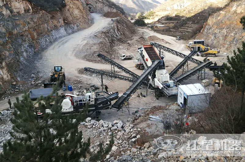 移動石子加工設備