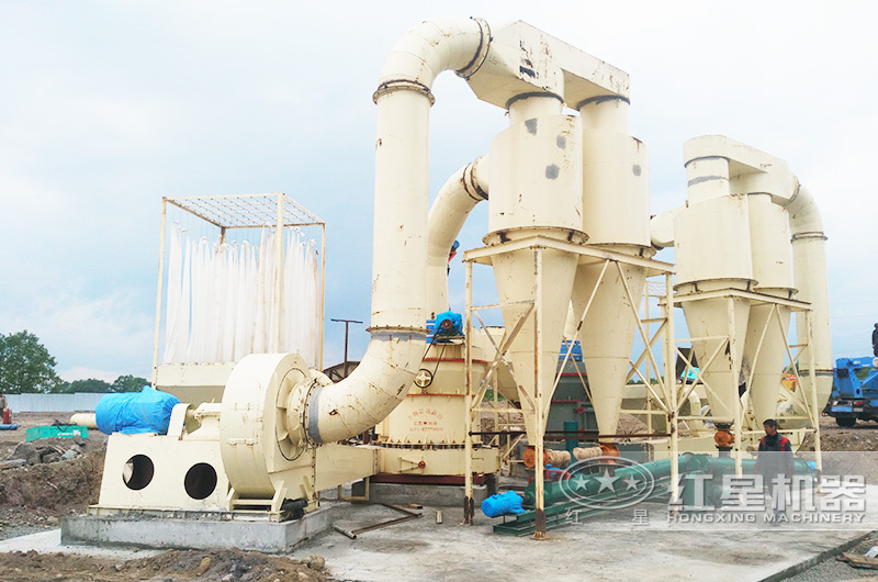 膩子粉加工生產線實拍