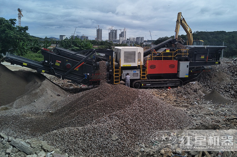 移動破碎機現場 移動破碎機現場