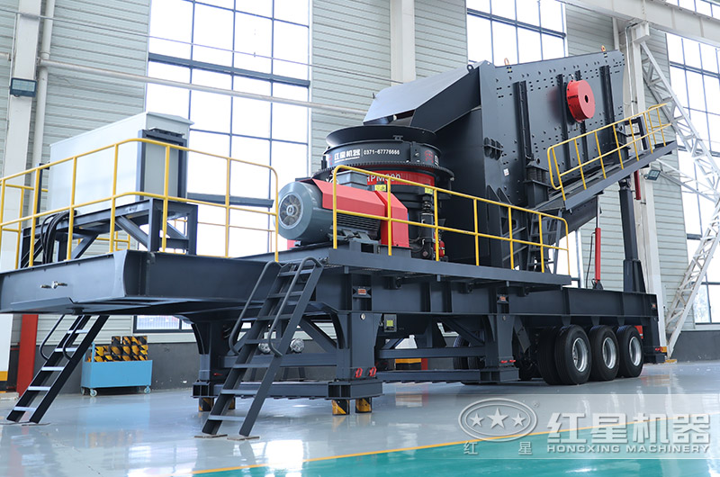 輪胎式移動破碎篩分站 輪胎式移動破碎篩分站