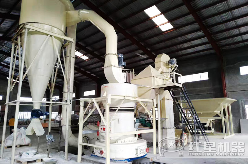 石英粉生產線現場