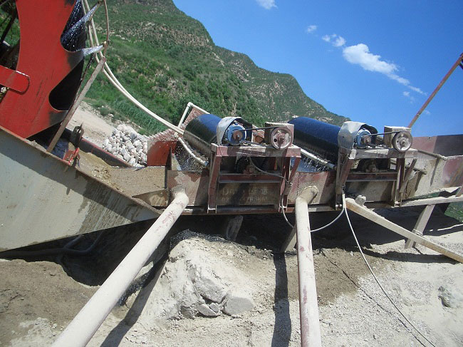 選鐵設備工作現場