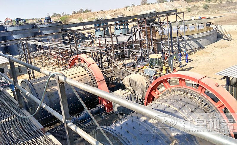 球磨機用戶現場