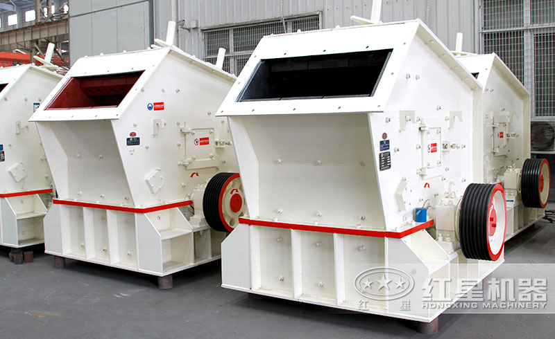 時產100噸反擊式破碎機