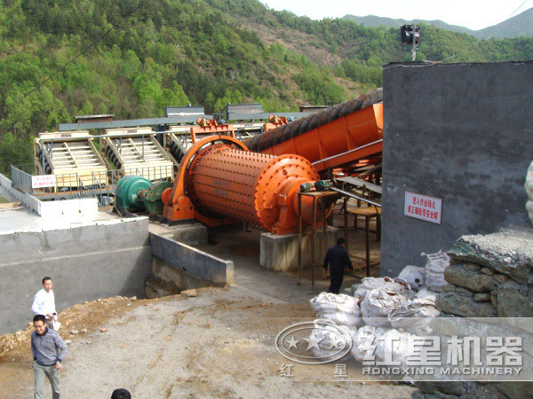 螺旋分級機用戶生產現場實拍圖