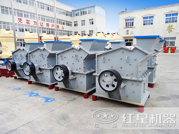 時產50噸煤矸石細碎機