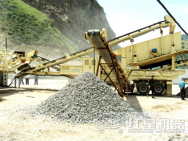 圓錐式移動破碎站用戶現場