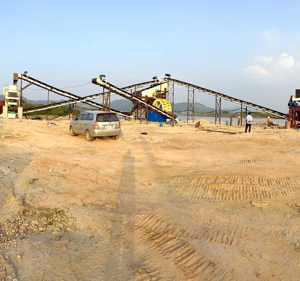 越南時產50噸機制砂生產線