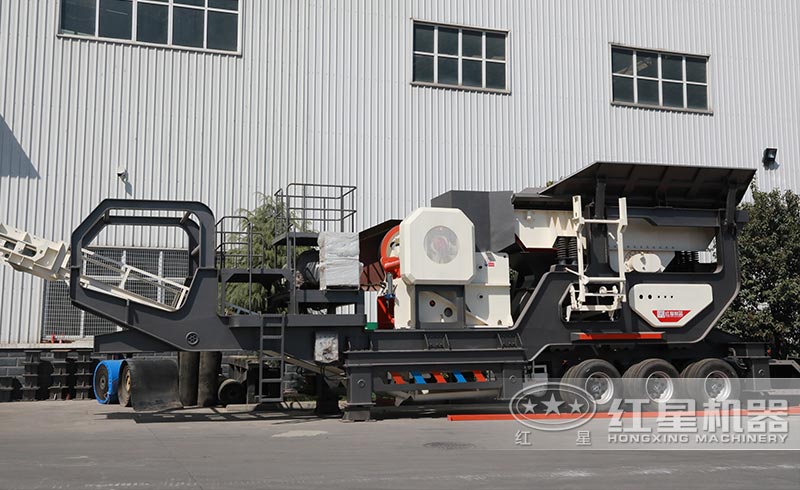 日產2000噸移動式破碎機 日產2000噸移動式破碎機