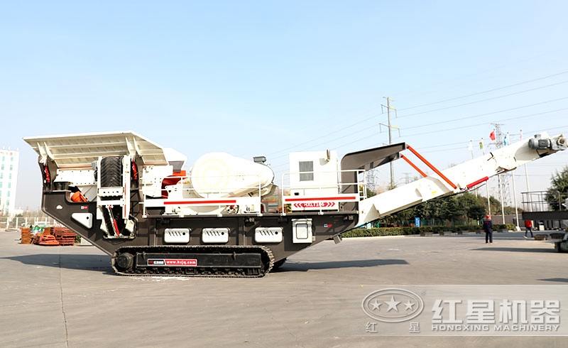 履帶式移動破碎站