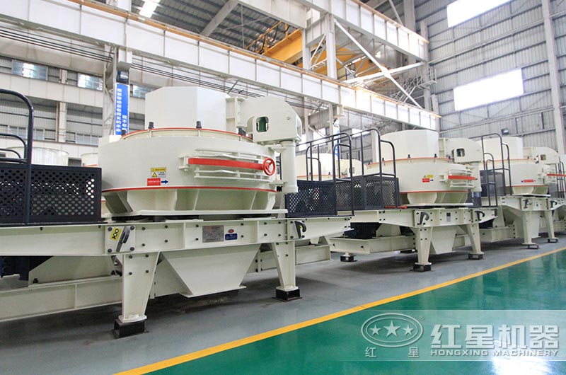 制砂機車間一角