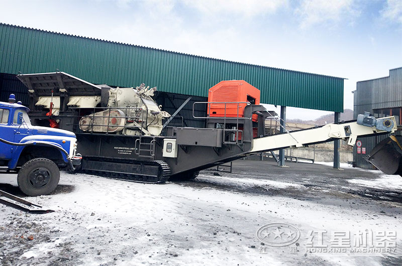 移動碎煤機客戶現場