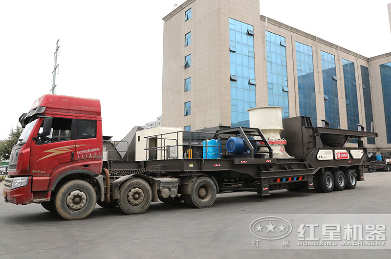 建筑垃圾處理設備又一臺交付湖南客戶