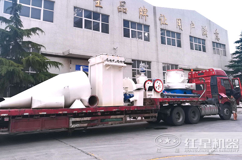 大型磨粉機發往安微