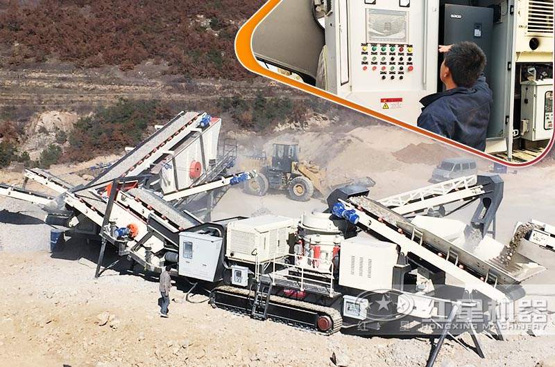 流動(dòng)式砂石粉碎機(jī)作業(yè)現(xiàn)場(chǎng)圖 流動(dòng)式砂石粉碎機(jī)作業(yè)現(xiàn)場(chǎng)圖