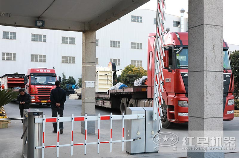 全套沙石加工設備發(fā)貨