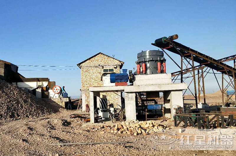 一小時200噸石子破碎生產線