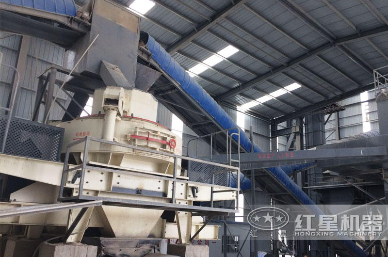 時產50噸磨石粉機生產現場