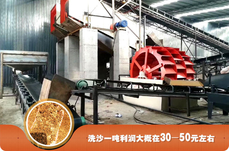 洗沙一噸利潤