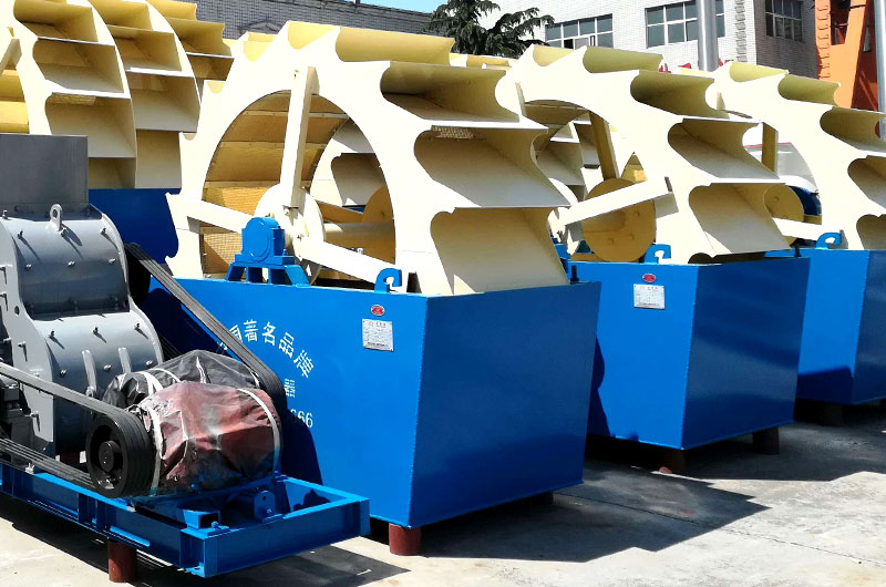 小型輪斗式洗沙機