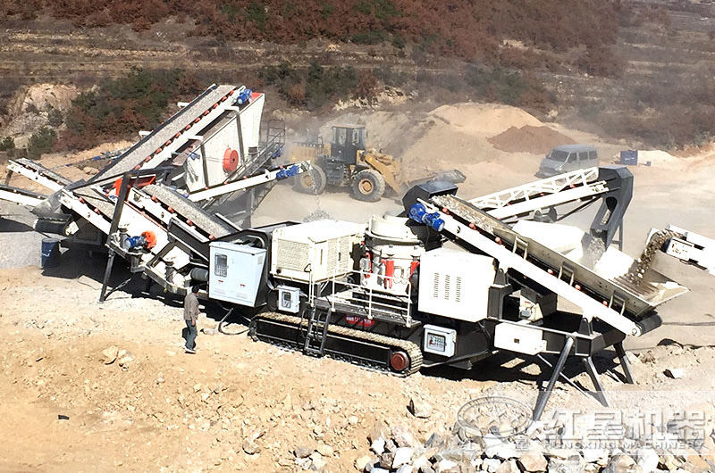 小型移動破碎機一體化機組設備安裝