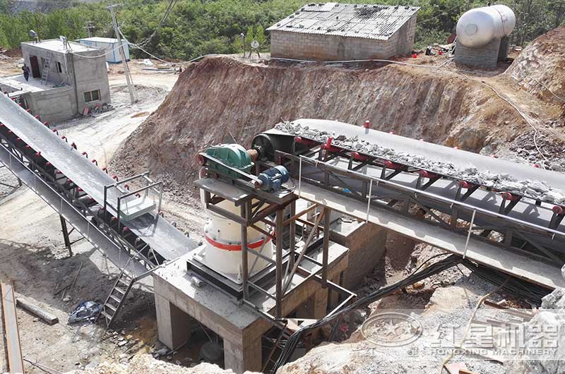 單缸圓錐破碎機智能化程度較高，價格較貴