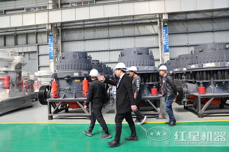 山東客戶來紅星廠區參觀考察