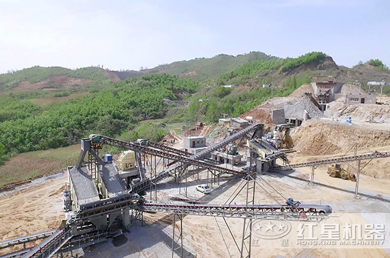 砂石加工生產線投產使用