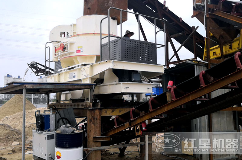 制砂設備生產現場
