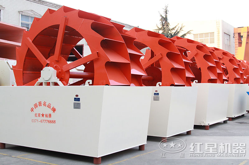 洗砂機(jī)廠區(qū)實拍大圖