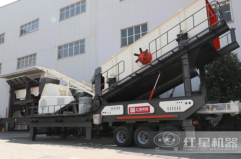 移動碎石機廠區實拍圖