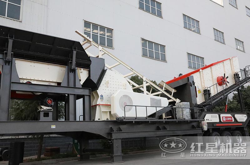 移動錘式破碎機設備圖