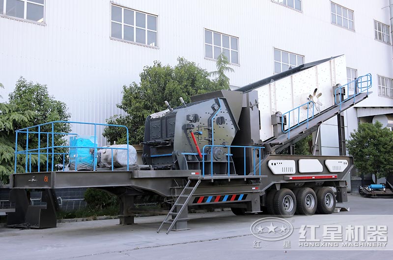 移動式煤矸石制砂設備