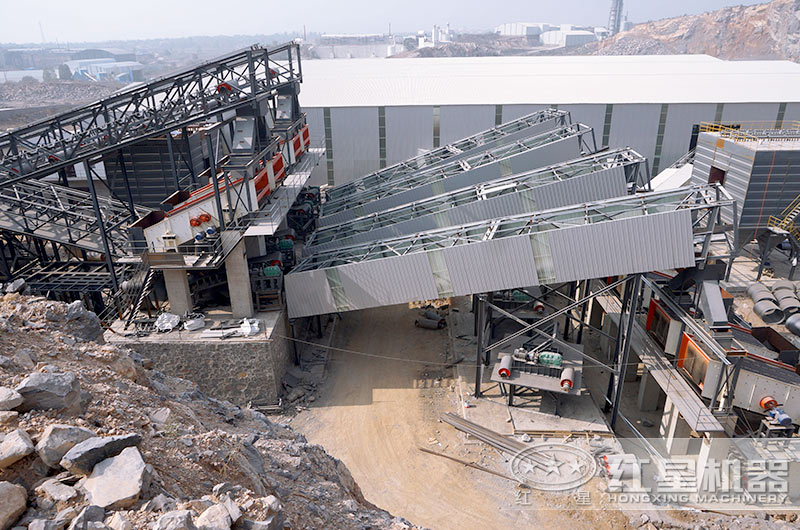 湖北全封閉式環保石料廠