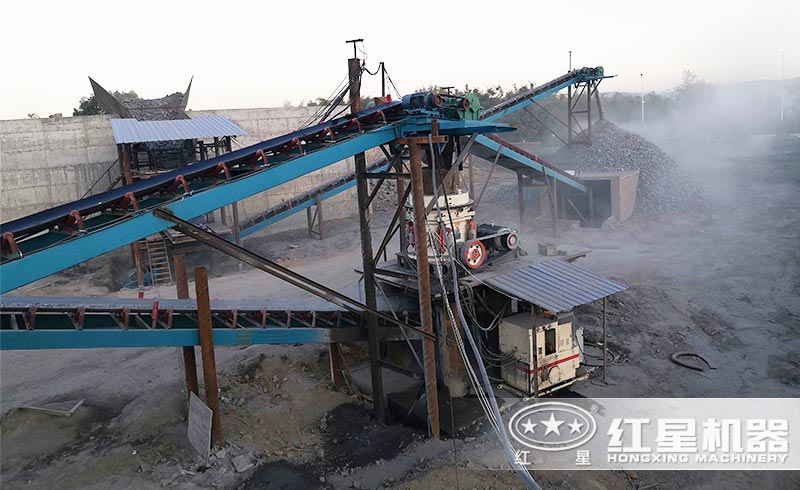 煤矸石制砂現(xiàn)場 煤矸石制砂現(xiàn)場