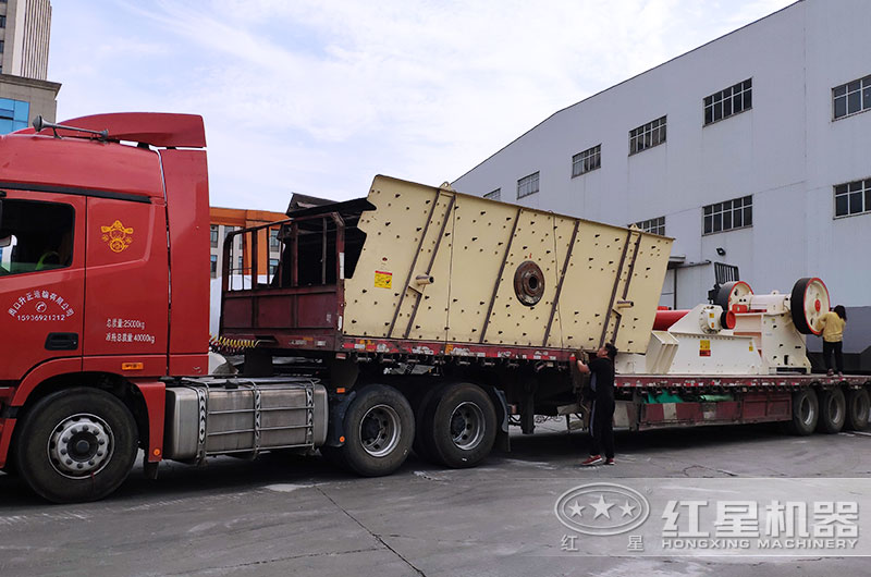 小型石子破碎機設備發貨中