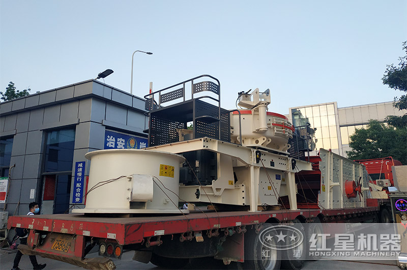 制砂整形機發貨