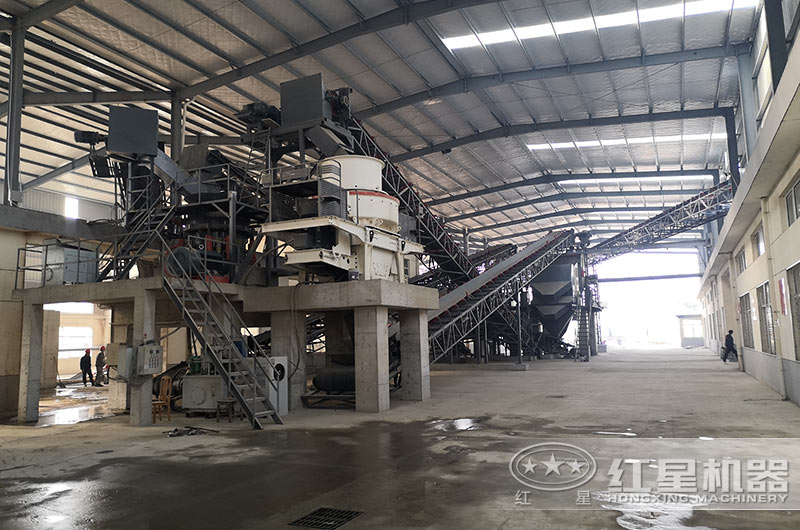 破碎生產線現場實拍 破碎生產線現場實拍